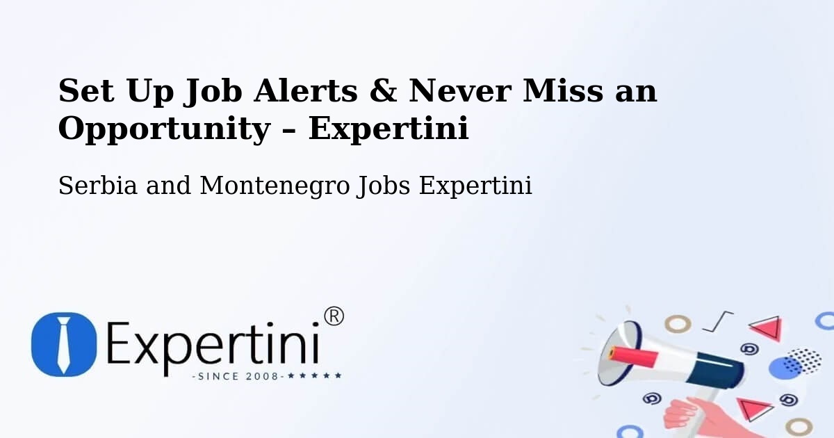 Job Alerts Guide – Get Notified About New Jobs in Québec - Québec, Serbia and Montenegro Jobs Expertini